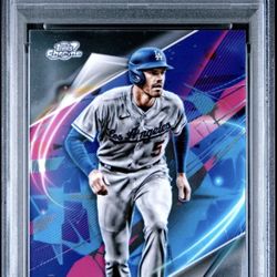 2022 Topps Cosmic Chrome #166 Freddie Freeman PSA 10 GEM MT Dodgers 🔥
