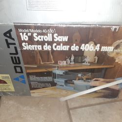 Brandnew Still In Box And Foam Delta 16" Scroll Saw