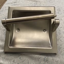 Recessed Toilet Paper Holder 