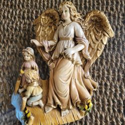 Guardian Angel on the Bridge Plaque