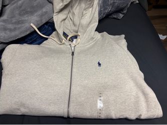 Grey polo jacket