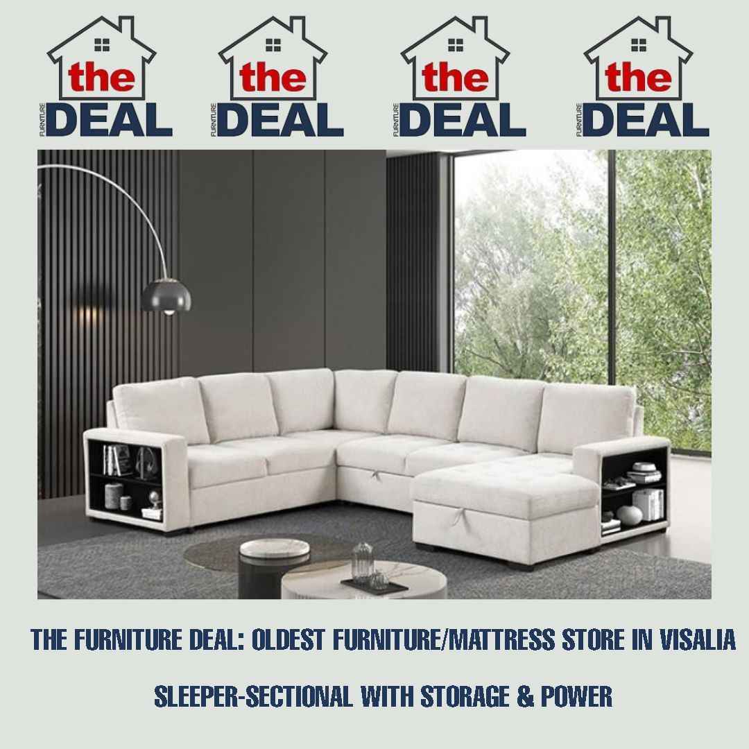 SLEEPER SECTIONAL: IN-STOCK CLEARANCE 
