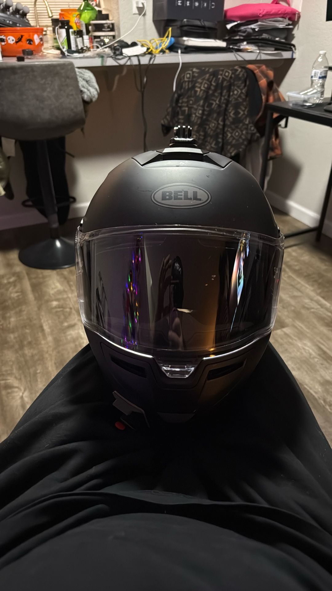 Medium Bell SRT Modular Matte Black Helmet