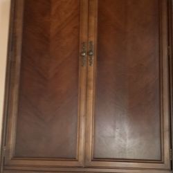 Solid Wood Entertainment Center