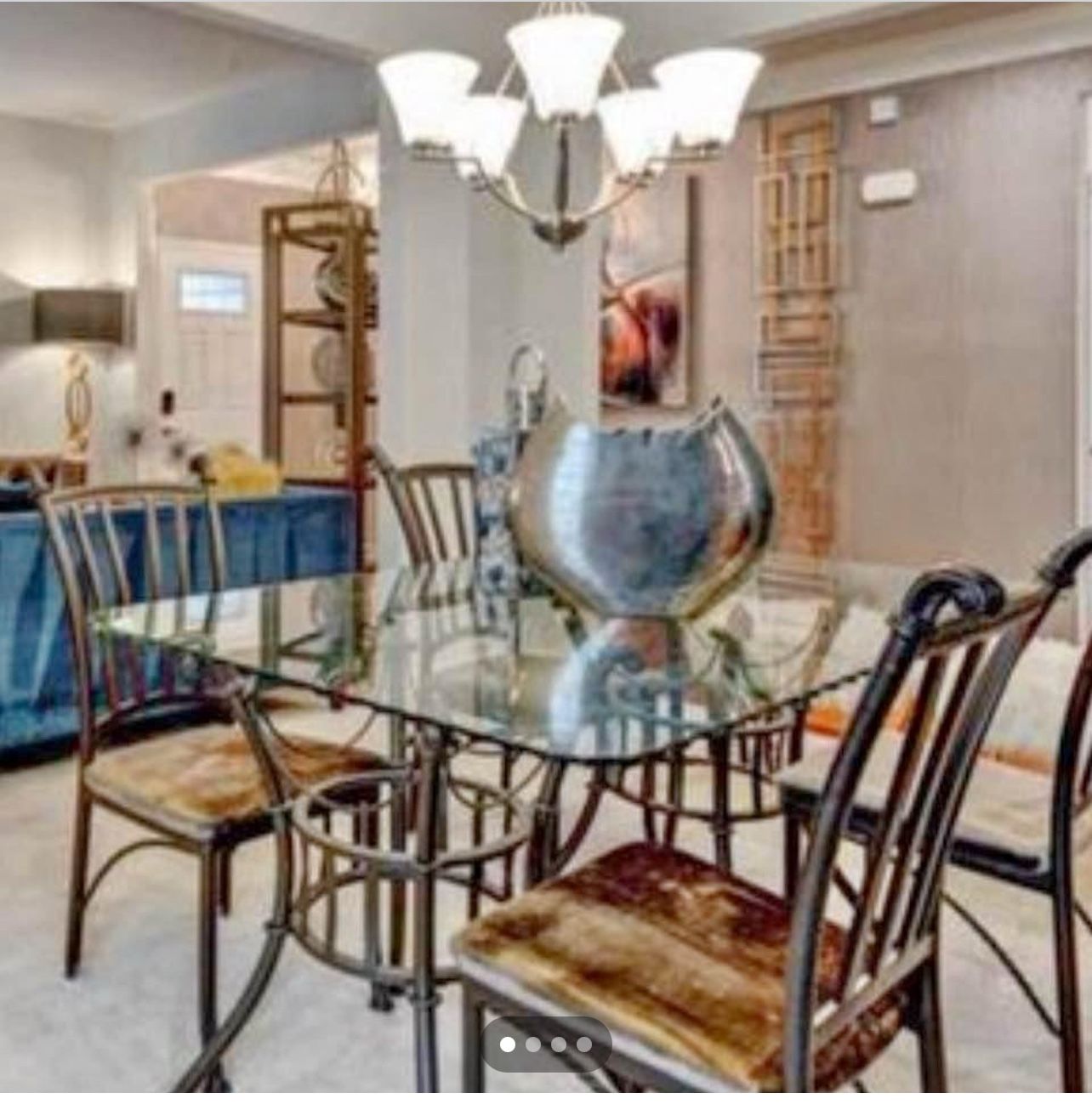 Dining Glass Table Set 