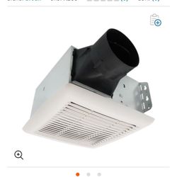 Broan-NuTone InVent Series Ventilation Fans InVent Series Single-Speed Fan, No Light (50 CFM, 0.5 Sones)