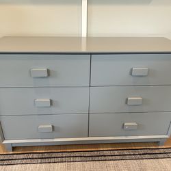 Modern Six Drawer Dresser