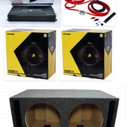 New Bass Package Kicker Comps C 12” Installed
