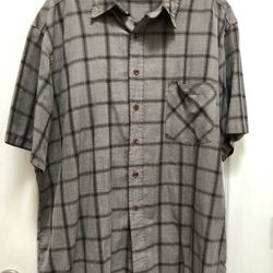 CKC Classics By Kennington Plaid Shirt Mens Size XL