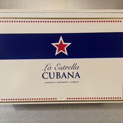 La Estrella Cubana Cigar Wood Storage Box Case
