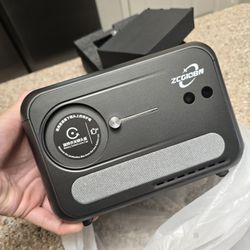 Portable Smart Projector with Google TV, 4K Ultra HD 