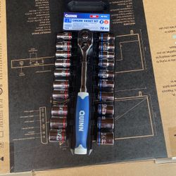 Quinn Chrome Socket Sea SAE METRIC