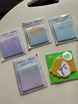 Post it notes set