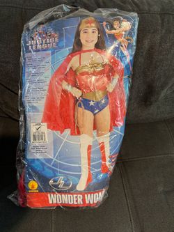 Justice League Wonder Woman Kids Costume Large