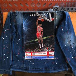 Michael Jordan Denim Jacket 