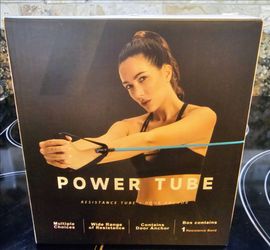 Power Tube Resistance Band with Door Anchor (NEW)