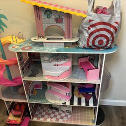 LOL Dollhouse With Accessories And Dolls