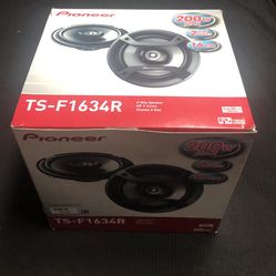 Pionner Speakers Coaxial  6/1/2