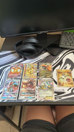 7 Rare Pokemon Cards Valued at about 85$