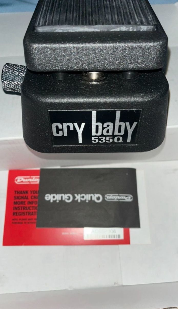 Dunlop Crybaby 535Q Wah Electric Guitar Pedal New