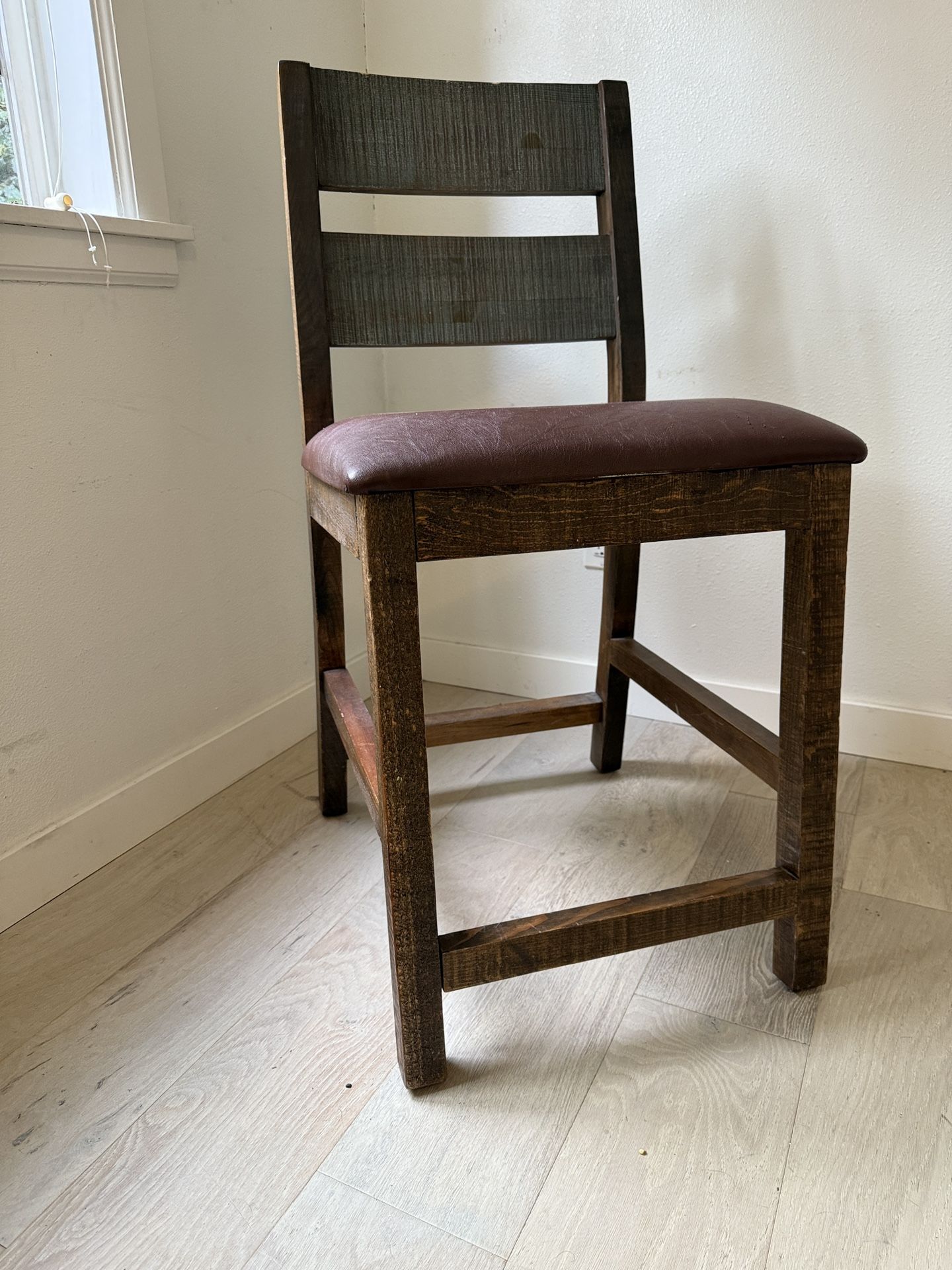World Market Sturdy Wooden stool/chair