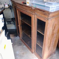 Vintage display cabinet 