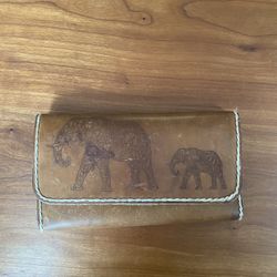 Wallet - Hand Carved Leather 