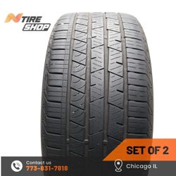 Set of 2 Used  6.5/32    275/40R22  108Y  Continental  CrossContact LX Sport