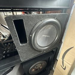 12 inch p2 rockford fosgate dual ohm  230 obo