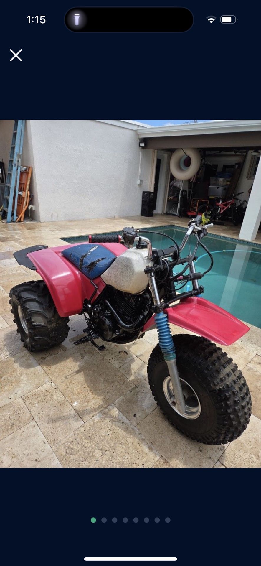 Honda 250 ATC three wheeler 1987