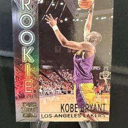 Kobe Bryant 1996 Topps Stadium Club Rookie