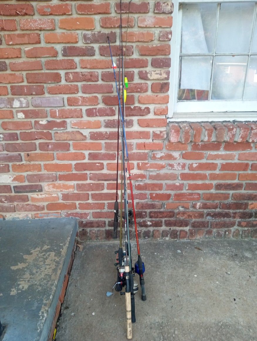 Bundle Of Fishing Rods For Sale