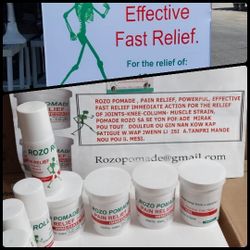 Rozo Pomade Pain Relief. 