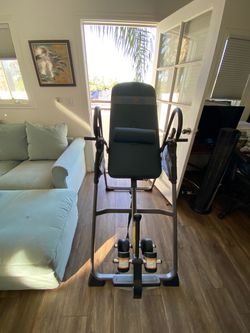 Inversion Table with Padded Backrest