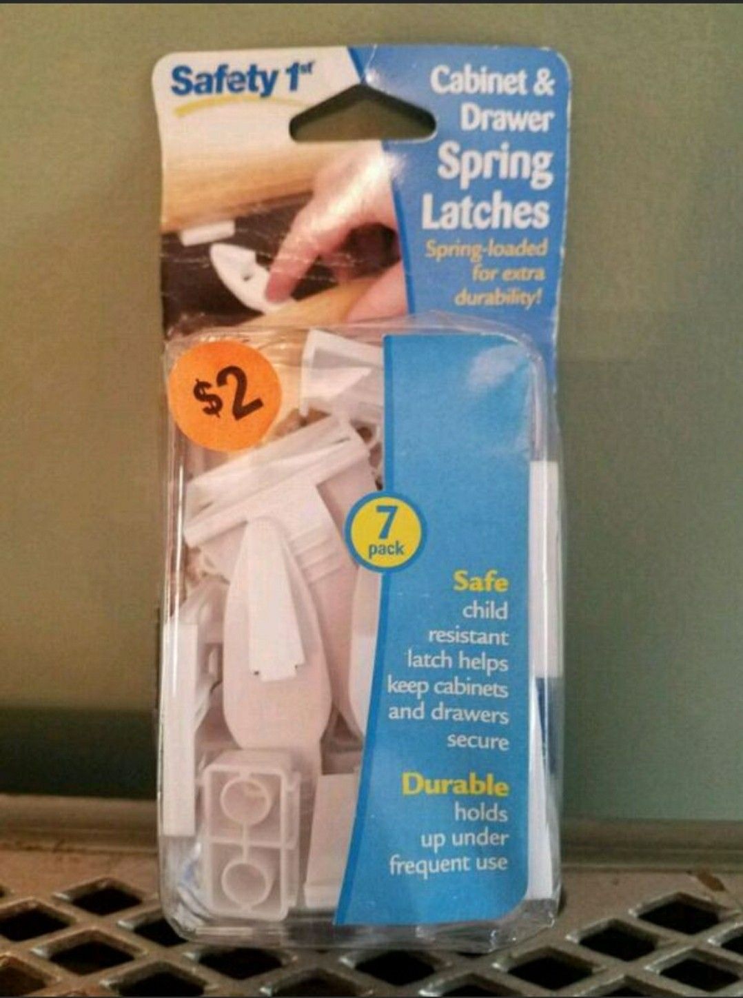 Safety 1st Cabinet & Drawer Spring Latches