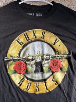 Vintage 90’s Guns N Roses T-Shirt Men’s Small Rock & Roll Band Music Memorabilia Concert