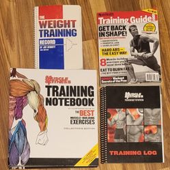 WORKOUT, BODY BUILDING, EXERCISES BOOKS!