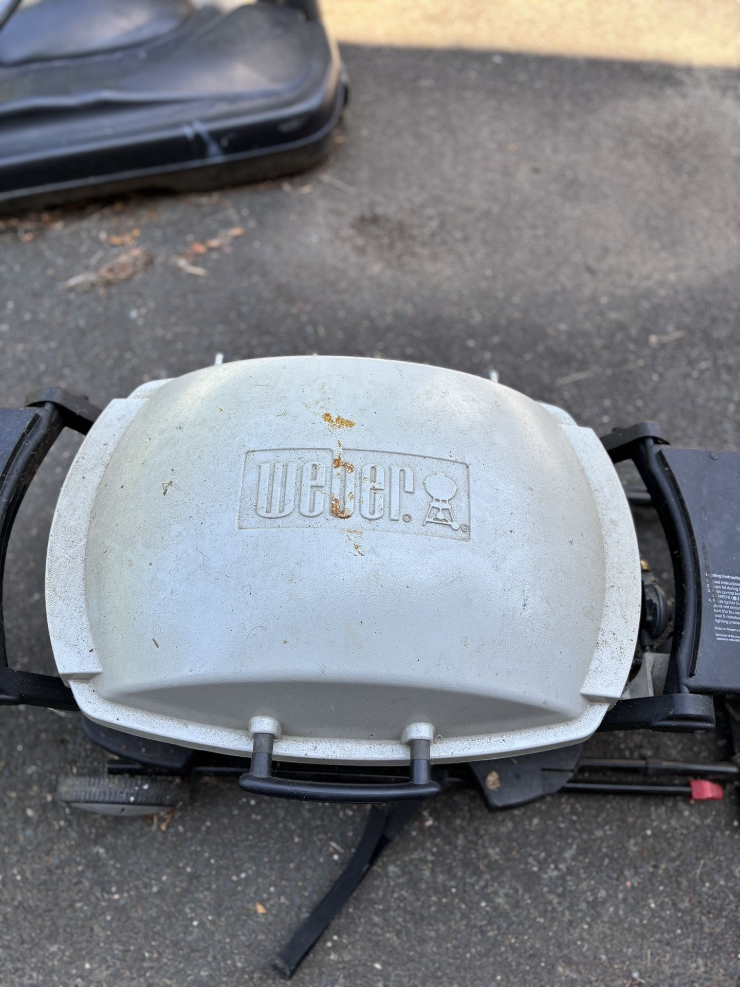 Webber Q Grill With Stand