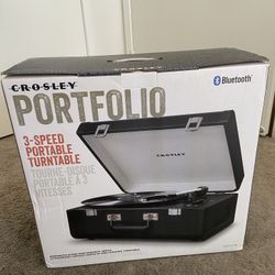 Crosley Record Player (open box, never used)