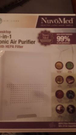 Logic air purifier with hepa filter