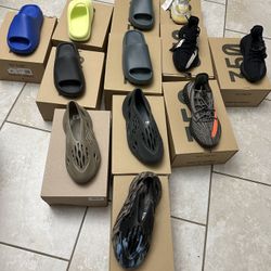 Yeezy Slides And Yeezy Boost 350 V2 And Foam Runner