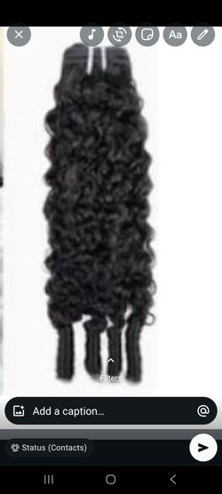 Burmese nat  Curly Hair Weave Bundle