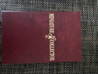 Miniature collector whole book