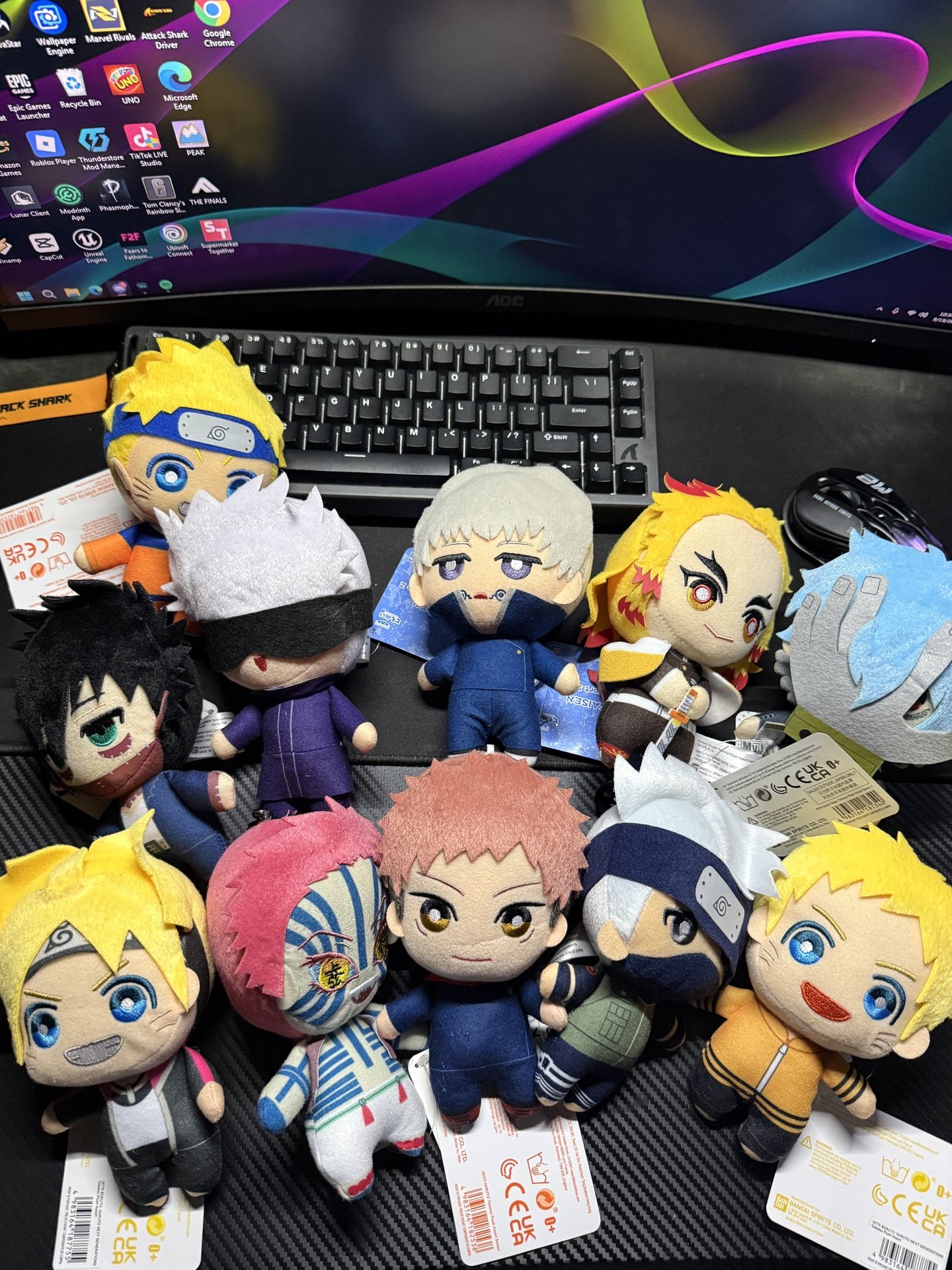 Anime Plushies