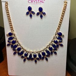 Crystal Avenue Necklace/Earring Set