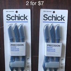 Schick Precision Razors $4 Each Or 2 for $7