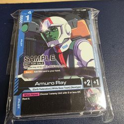 Gundam Demo Half Deck Amuro Ray Card Game Bandai Namco