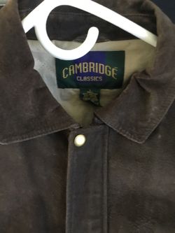 Cambridge leather jacket
