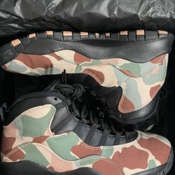 Air Jordan 10’s ‘Duck Camo’ 