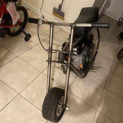 Mini Bike Bam Frame And Handle Bars